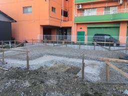 砕石敷き　防湿シート