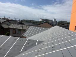 ルーフィング敷き