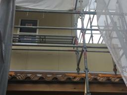 サイディング貼り