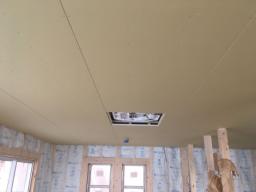 天井ボード貼り